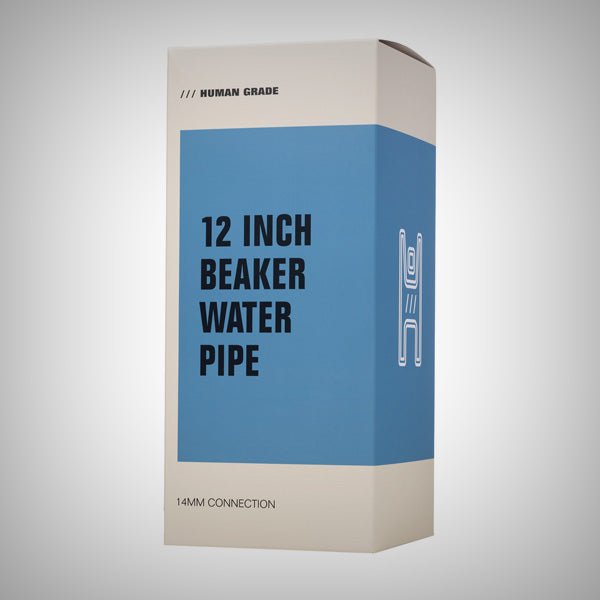 Human Grade 12-Inch Beaker Water Pipe with Ice Catcher by Human Grade | Water Pipe | 421Store online smoke shop
