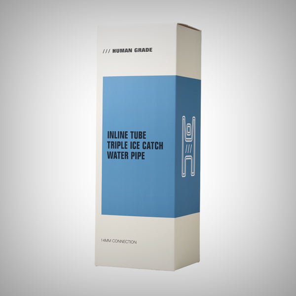 Inline Tube Triple Ice Catch from Human Grade by Human Grade | Water Pipe | 421Store online smoke shop