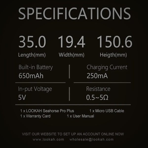 LOOKAH Seahorse Pro Plus by LOOKAH | Vaporizer | 421Store online smoke shop