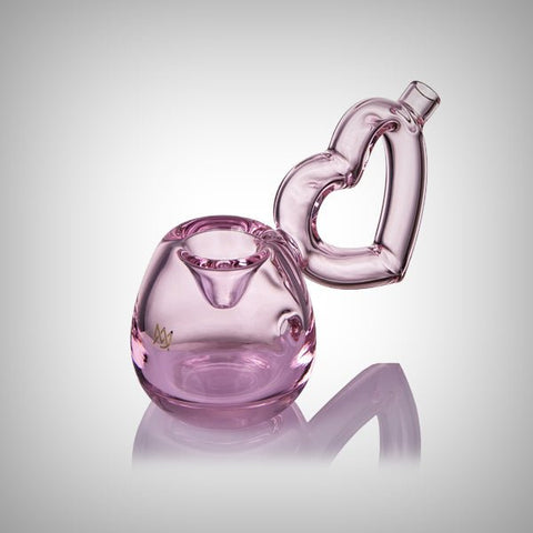 Love Handle Hand Pipe by MJ Arsenal – Valentine’s Collection 2026 by MJ Arsenal | Waterpipes | 421Store online smoke shop
