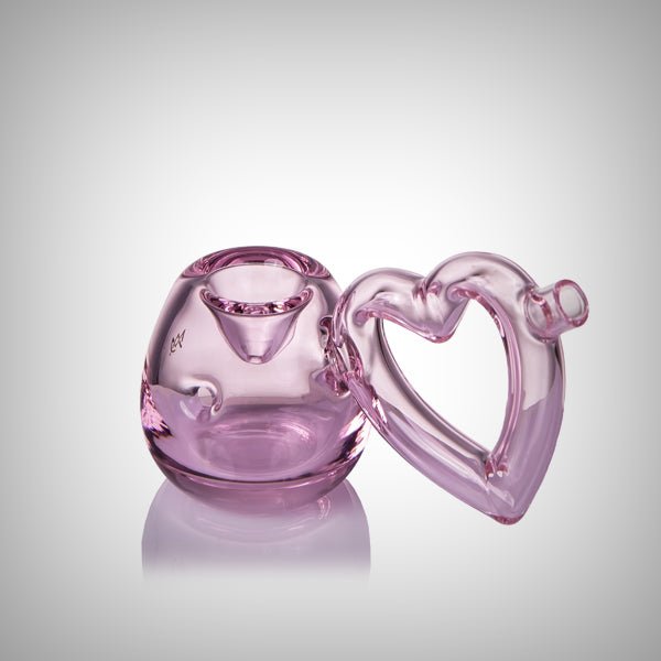 Love Handle Hand Pipe by MJ Arsenal – Valentine’s Collection 2026 by MJ Arsenal | Waterpipes | 421Store online smoke shop