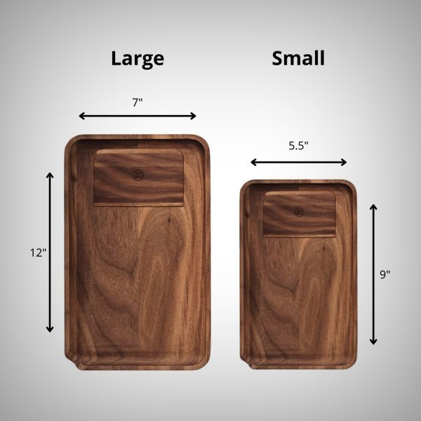 Marley Natural Black Walnut Rolling Tray by Marley Natural | Rolling Tray | 421Store online smoke shop