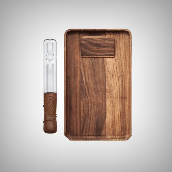 Marley Natural Glass & Walnut Steamroller by Marley Natural | Glass Pipes | 421Store online smoke shop