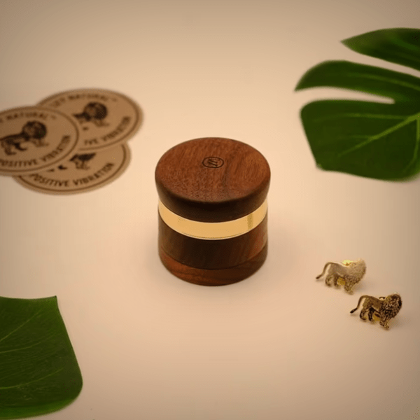 Marley Natural Wood Large Grinder by Marley Natural | weed grinders | 421Store online smoke shop