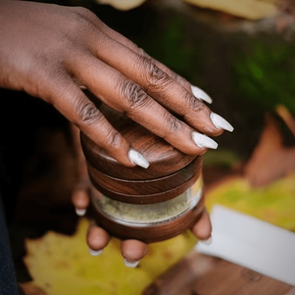 Marley Natural Wood Large Grinder by Marley Natural | weed grinders | 421Store online smoke shop