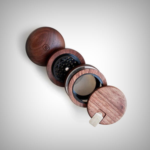 Marley Natural Wood Small Grinder by Marley Natural | Accessories | 421Store online smoke shop
