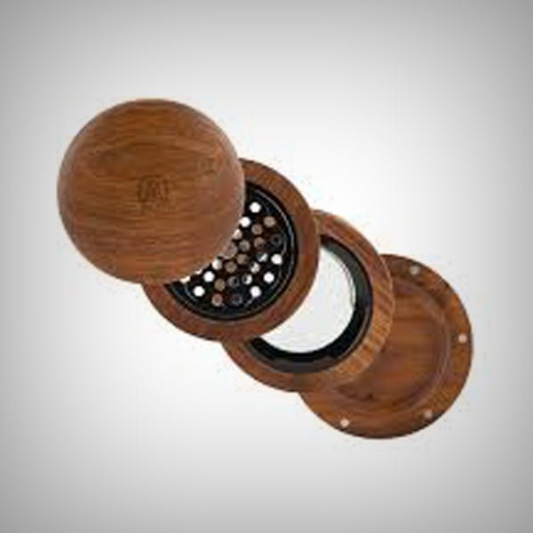 Marley Natural Wood Small Grinder by Marley Natural | Accessories | 421Store online smoke shop