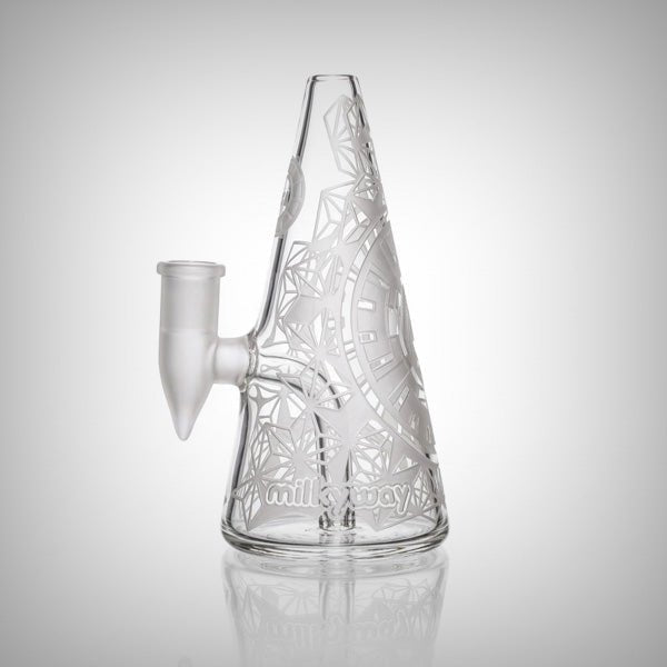 Milkyway Hypnotic Cone Bubbler 6” – Compact Glass Water Pipe by Milkyway | Bongs & Waterpipes | 421Store online smoke shop