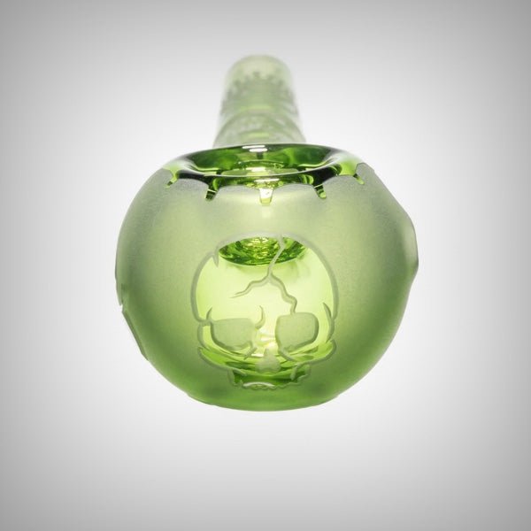 Milkyway Skull Emperor Hand Pipe – Detailed Glass Skull Pipe by Milkyway | Pipes & Blunts | 421Store online smoke shop
