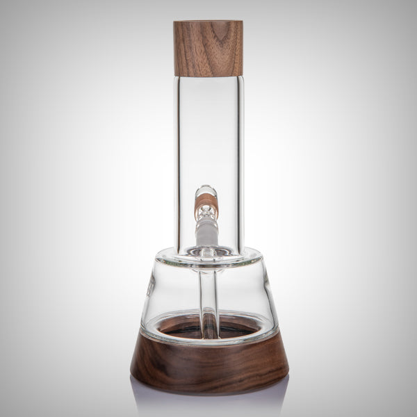 MJ Arsenal Alpine Lookout Water Pipe with Walnut Accents