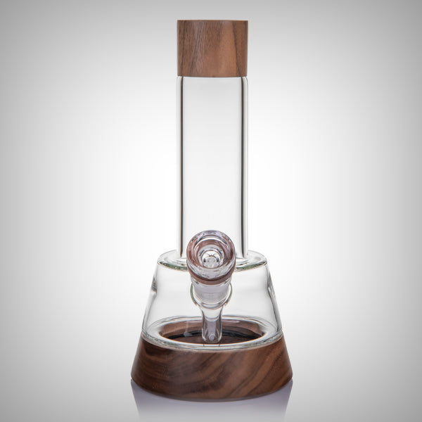 MJ Arsenal Alpine Lookout Water Pipe with Walnut Accents