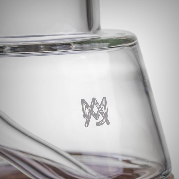 MJ Arsenal Alpine Lookout Water Pipe with Walnut Accents by MJ Arsenal | Bongs & Waterpipes | 421Store online smoke shop