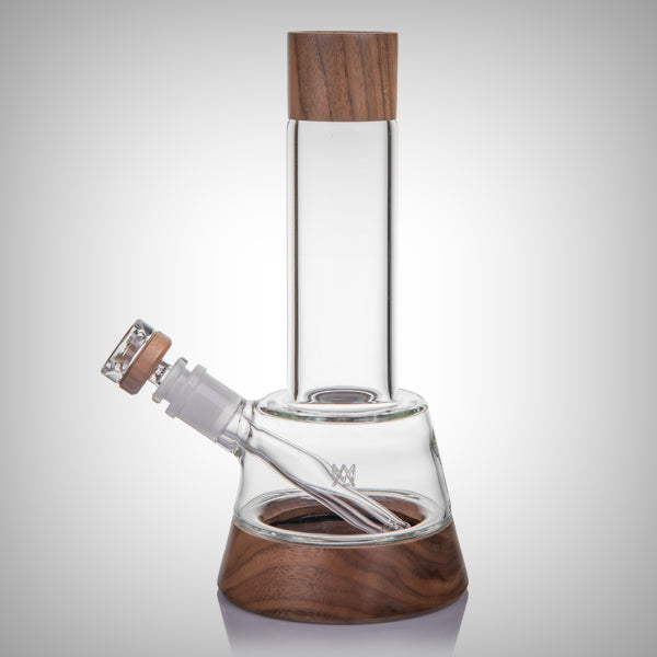 MJ Arsenal Alpine Lookout Water Pipe with Walnut Accents