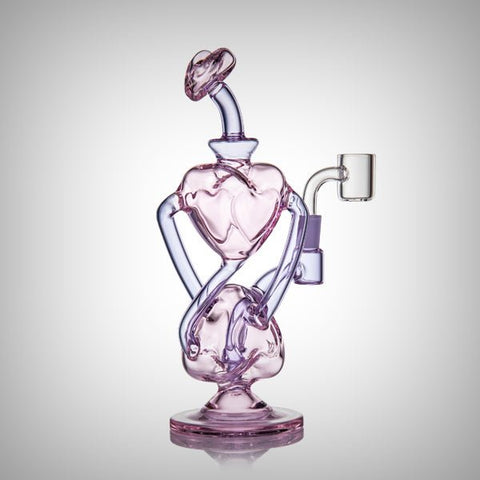 MJ Arsenal HTH (Heart to Heart) Mini Dab Rig by MJ Arsenal | Bongs & Waterpipes | 421Store online smoke shop