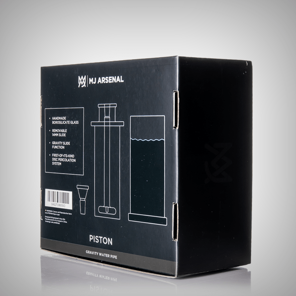 MJ Arsenal Piston Gravity Bong – 8.75″ Glass System by MJ Arsenal | gravity bong | 421Store online smoke shop
