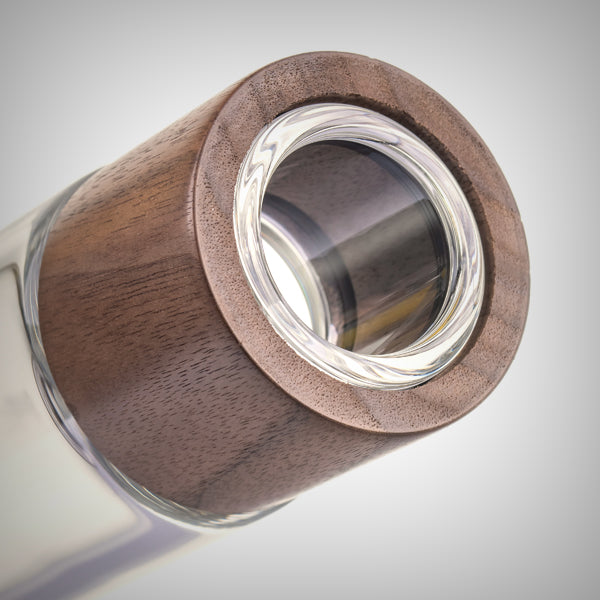 MJ Arsenal Alpine Lookout Water Pipe with Walnut Accents