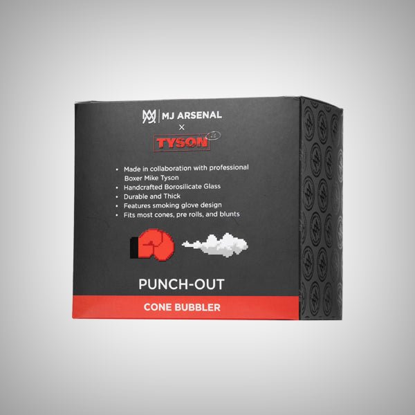 MJ Arsenal x Tyson 2.0 Punch - Out Cone Bubbler by MJ Arsenal | Waterpipes | 421Store online smoke shop