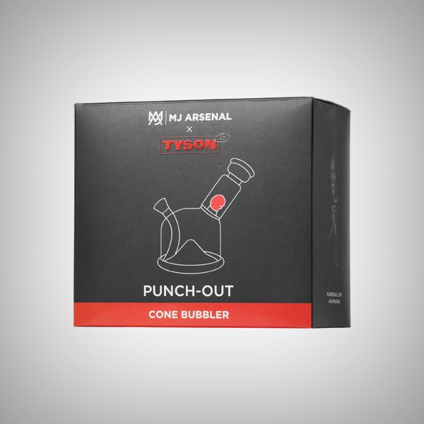 MJ Arsenal x Tyson 2.0 Punch - Out Cone Bubbler by MJ Arsenal | Waterpipes | 421Store online smoke shop