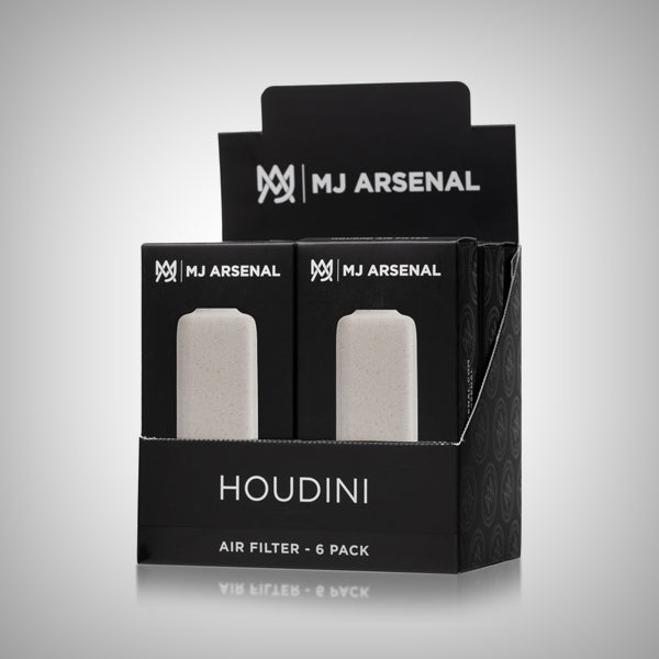 MJ Arsenal Houdini smoke filter bundle compact carbon filters