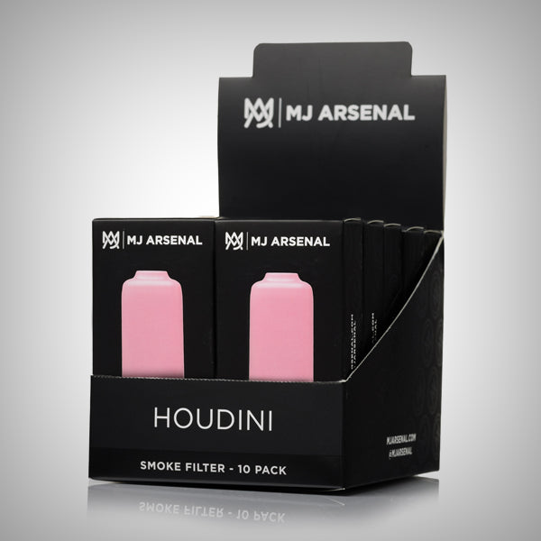 Houdini smoke filter 6 pack by MJ Arsenal carbon filter