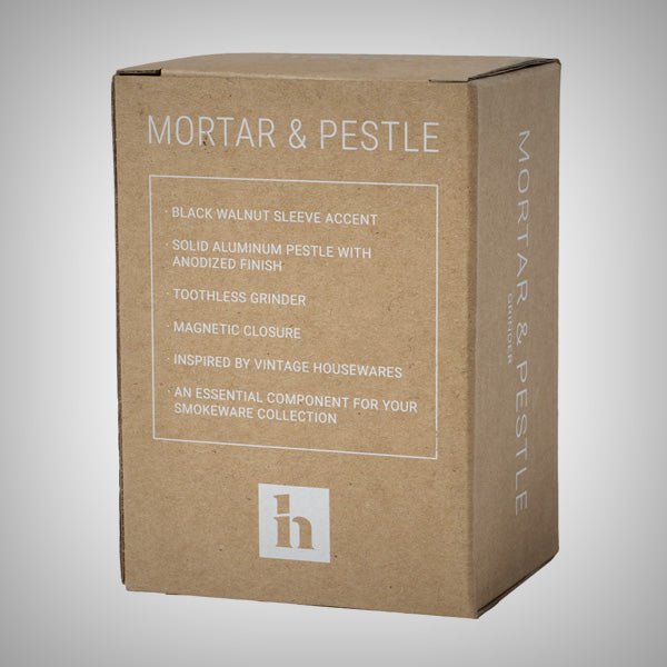 NWTN Home Mortar & Pestle Grinder by NWTN Home | Smoking Accessories | 421Store online smoke shop