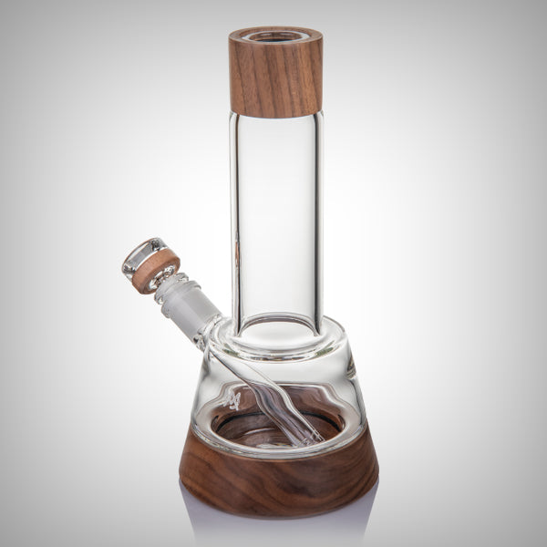 MJ Arsenal Alpine Lookout Water Pipe with Walnut Accents