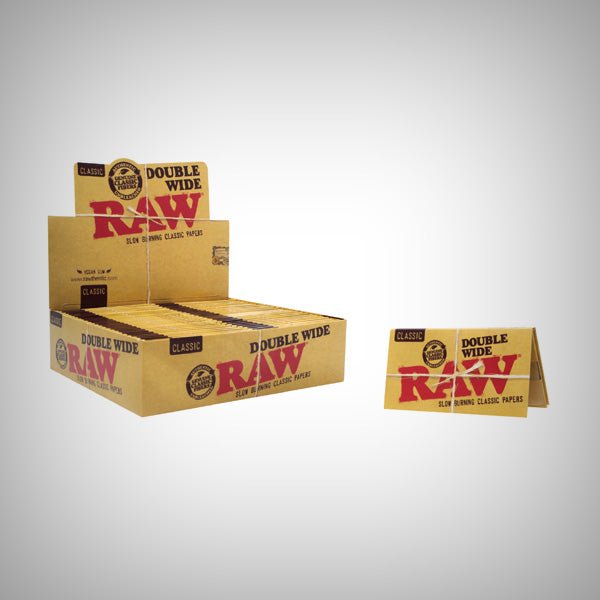 RAW Classic Rolling Papers King Size Slim – Natural Unbleached by RAW | rolling paper | 421Store online smoke shop