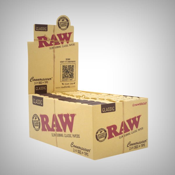 RAW Classic Rolling Papers King Size Slim – Natural Unbleached by RAW | rolling paper | 421Store online smoke shop