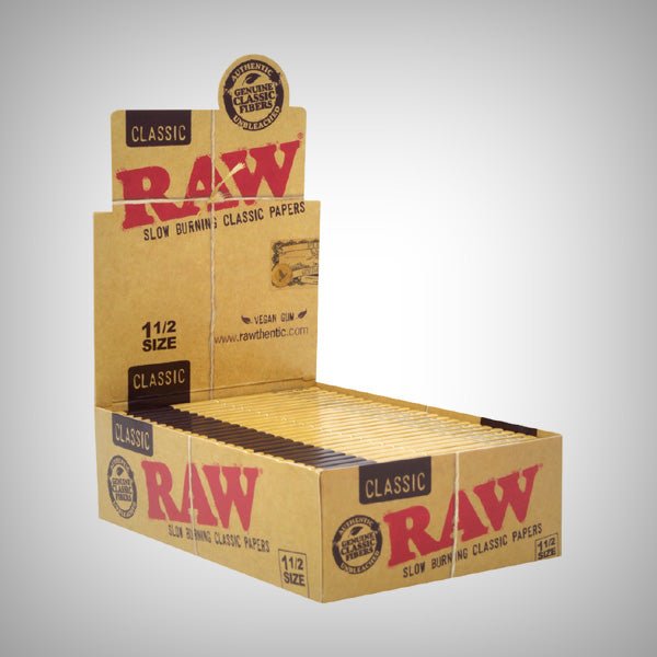 RAW Classic Rolling Papers King Size Slim – Natural Unbleached by RAW | rolling paper | 421Store online smoke shop