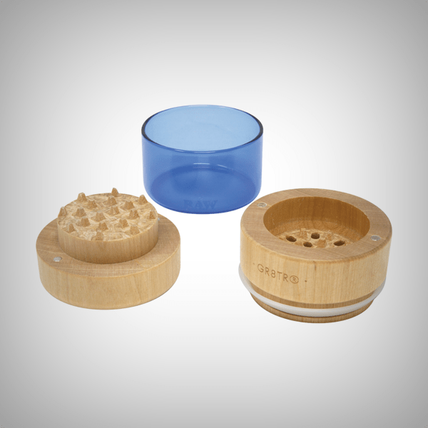 RAW Natural Wood Grinders by RAW | Grinders | 421Store online smoke shop