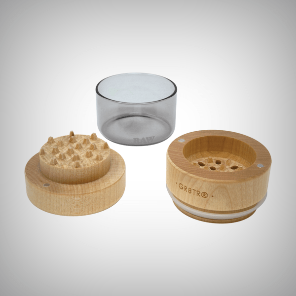 RAW Natural Wood Grinders by RAW | Grinders | 421Store online smoke shop