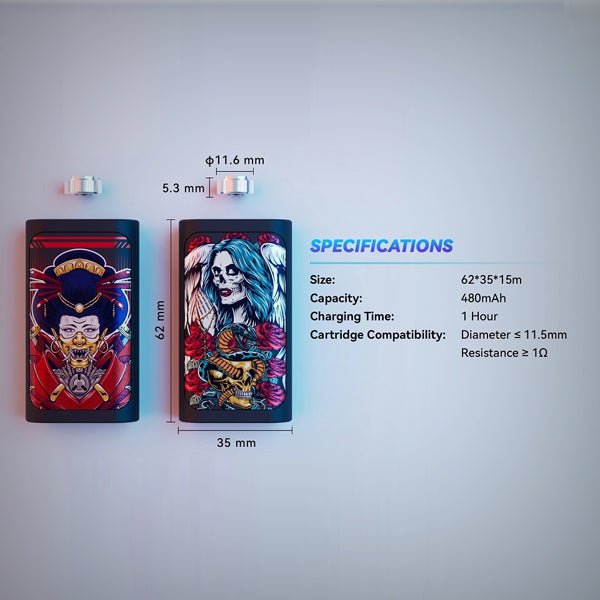 Releafy Uniq Kit - 510 Thread Oil Vape Pen by Releafy | Vaporizers | 421Store online smoke shop