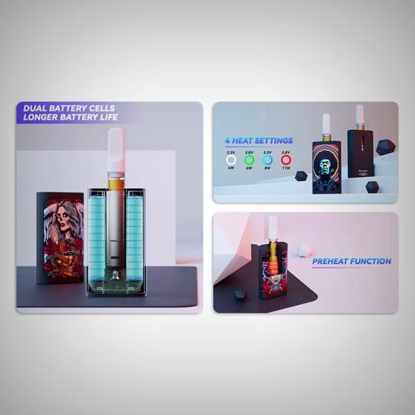 Releafy Uniq Kit - 510 Thread Oil Vape Pen by Releafy | Vaporizers | 421Store online smoke shop