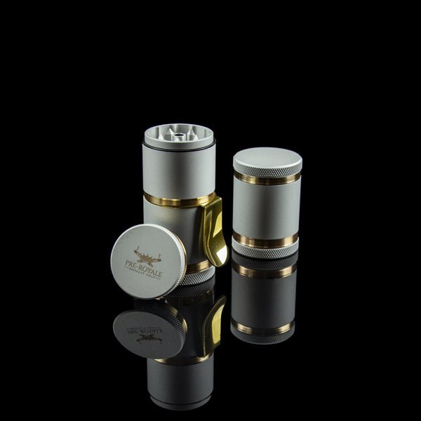 Royale G™ - 5 Piece Luxury Herb Grinder (With Storage) by Pre - Royale | Grinders | 421Store online smoke shop