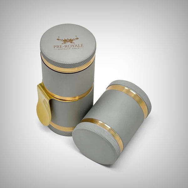 Royale G™ - 5 Piece Luxury Herb Grinder (With Storage) by Pre - Royale | Grinders | 421Store online smoke shop