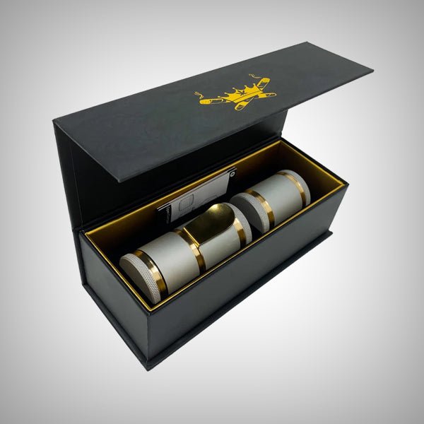 Royale G™ - 5 Piece Luxury Herb Grinder (With Storage) by Pre - Royale | Grinders | 421Store online smoke shop