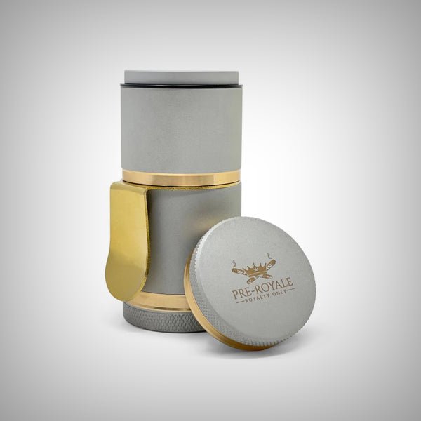 Royale G Mini™ - 4 Piece Luxury Herb Grinder (No Storage) by Pre - Royale | Grinders | 421Store online smoke shop