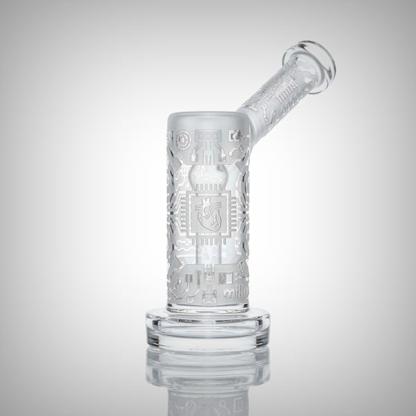 Sidecar Glass Bubbler 7” | Compact Water Pipe by Milkyway | Bongs & Waterpipes | 421Store online smoke shop