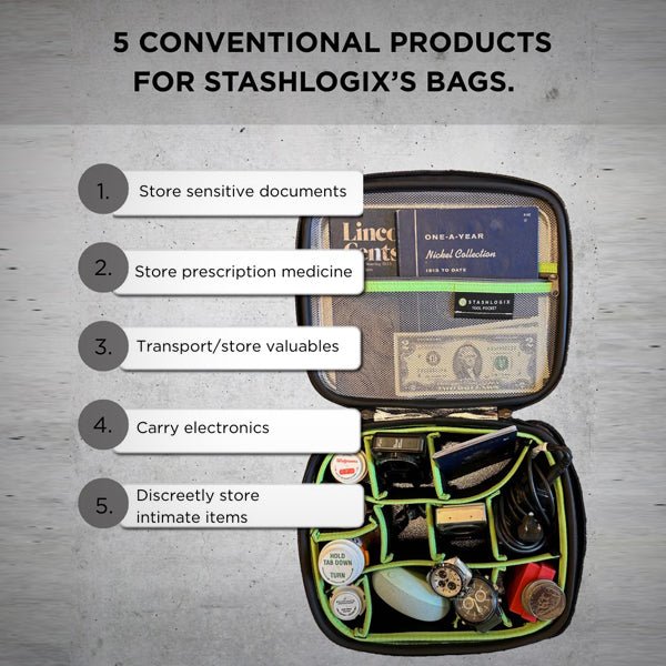 Silverton Hard - Shell Odor - Proof Case from STASHLOGIX by STASHLOGIX | Rolling Tray | 421Store online smoke shop