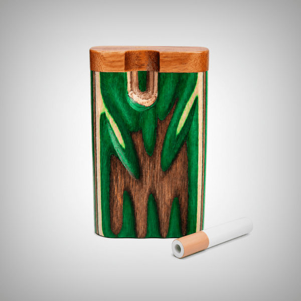 Small Sculpted Rainbow Swivel Dugout by The Mill by The Mill | Storage Solutions | 421Store online smoke shop