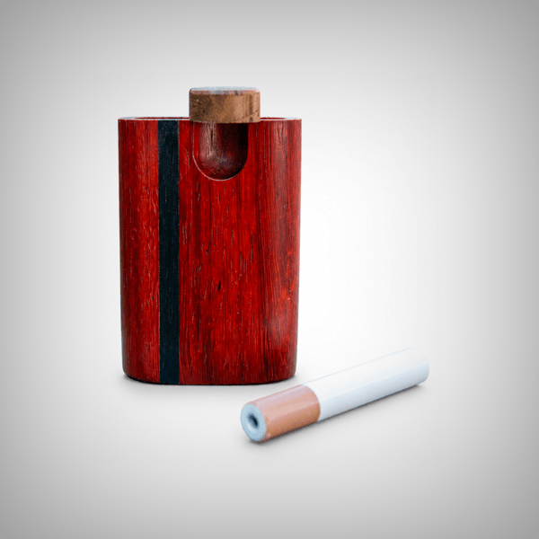 Small Wood Swivel Dugout by The Mill with One Hitter by The Mill | Storage Solutions | 421Store online smoke shop