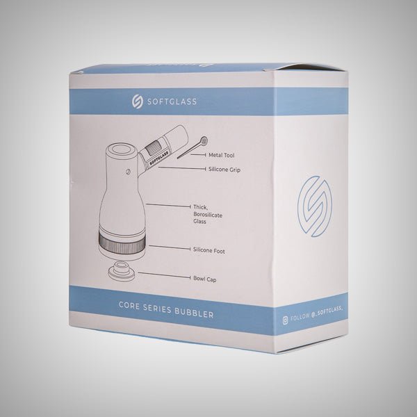 Softglass Core Bubbler by Softglass | Water Pipe | 421Store online smoke shop