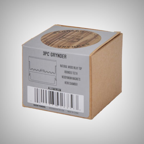 Stache Grynder 3 - Piece Grinder by Stache | Grinders | 421Store online smoke shop