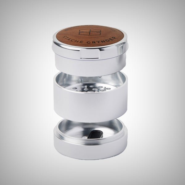 Stache Grynder 3 - Piece Grinder by Stache | Grinders | 421Store online smoke shop