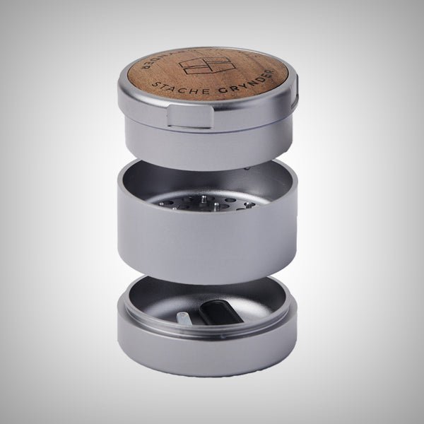 Stache Grynder 3 - Piece Grinder by Stache | Grinders | 421Store online smoke shop