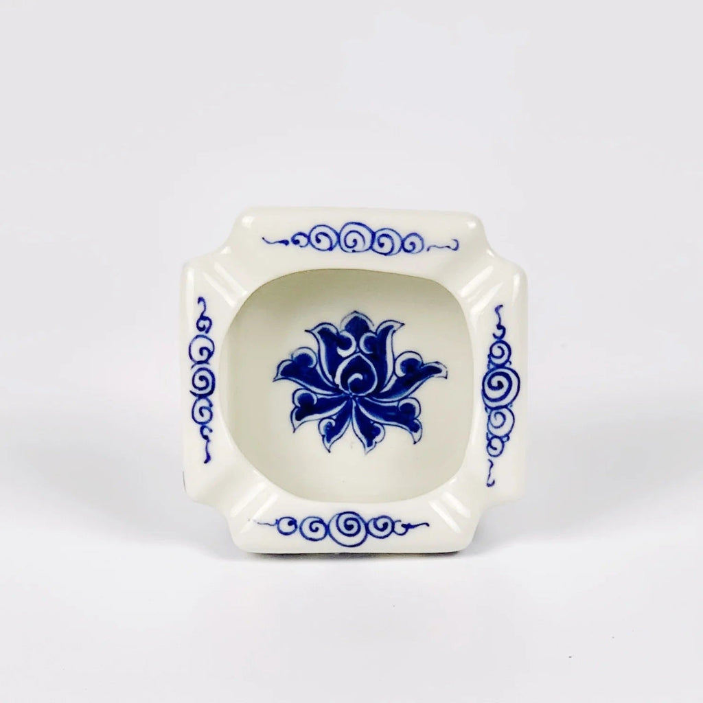 The Blue Vines from Minh Le Studio - Hand Made Ceramic Bong by Minh Le Studio | | 421Store online smoke shop