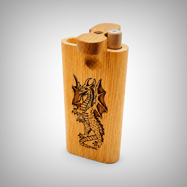 The Mill Dragon Dugout – Lasered Wood Design by The Mill | Storage Solutions | 421Store online smoke shop