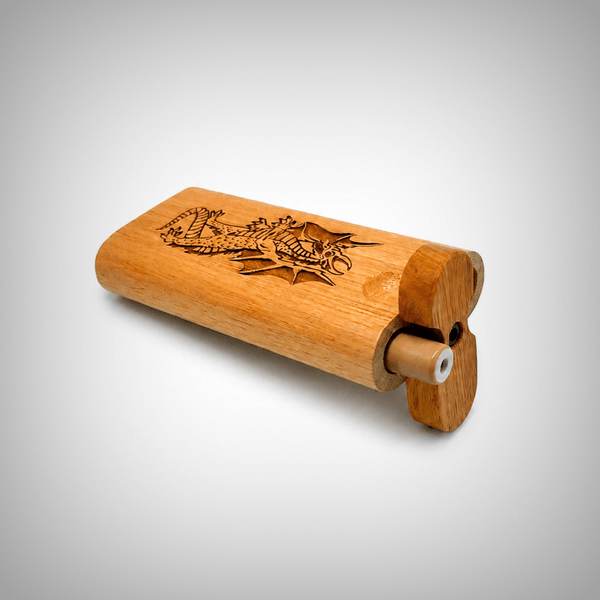 The Mill Dragon Dugout – Lasered Wood Design by The Mill | Storage Solutions | 421Store online smoke shop
