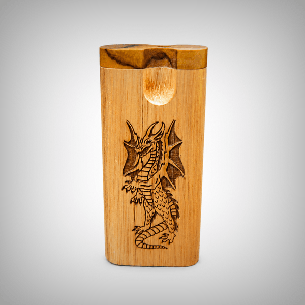 The Mill Dragon Dugout – Lasered Wood Design by The Mill | Storage Solutions | 421Store online smoke shop