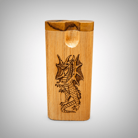The Mill Dragon Dugout – Lasered Wood Design by The Mill | Storage Solutions | 421Store online smoke shop